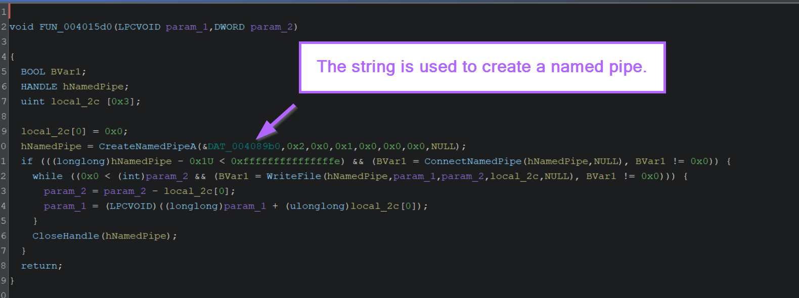 Ghidra Basics - Pivoting from String Cross References