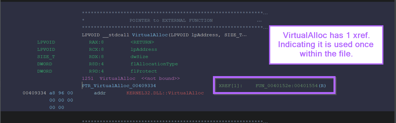 Ghidra Basics - Pivoting From Imported Funtions