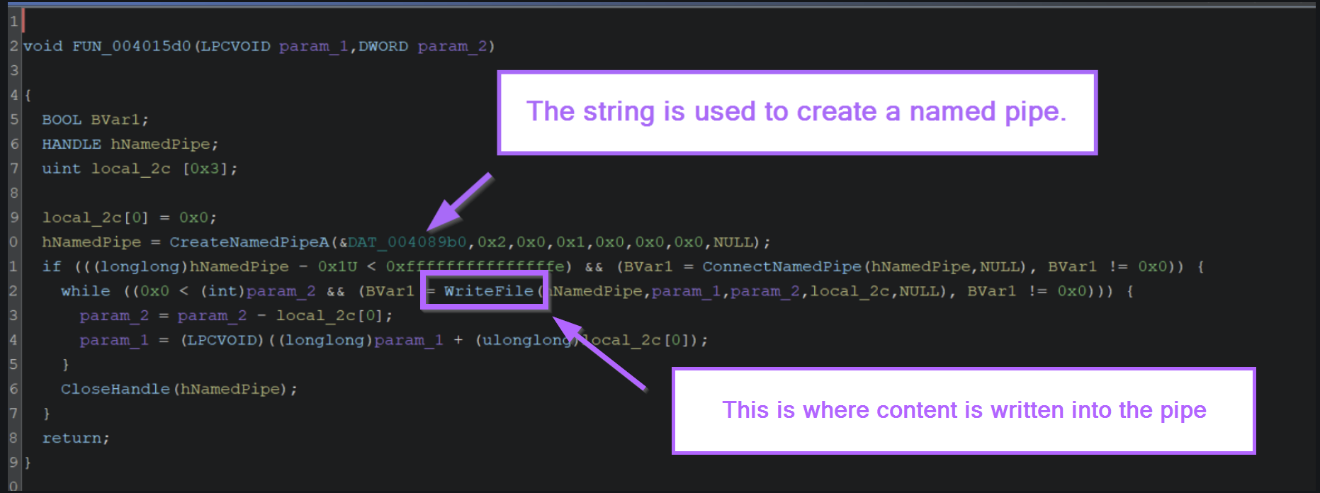 Ghidra Basics - Pivoting from String Cross References