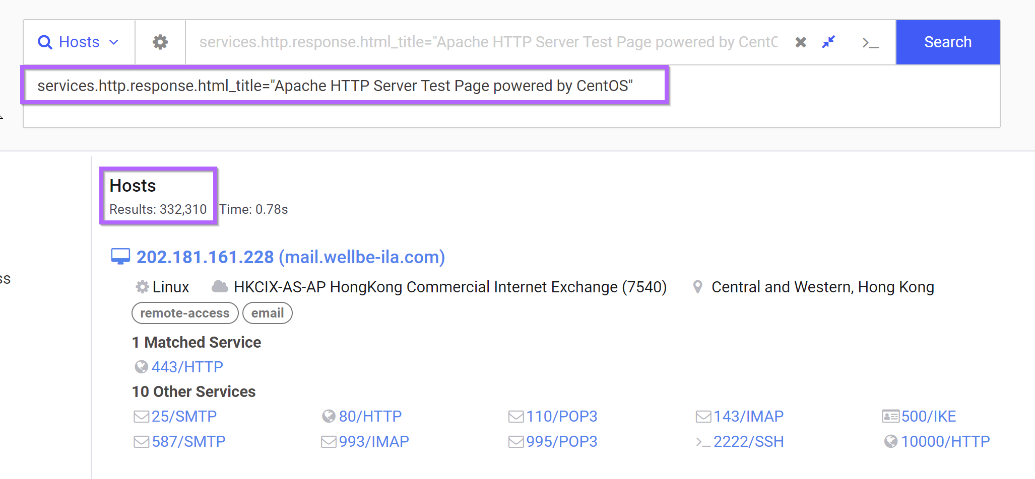 Identifying Suspected PrivateLoader Servers with Censys