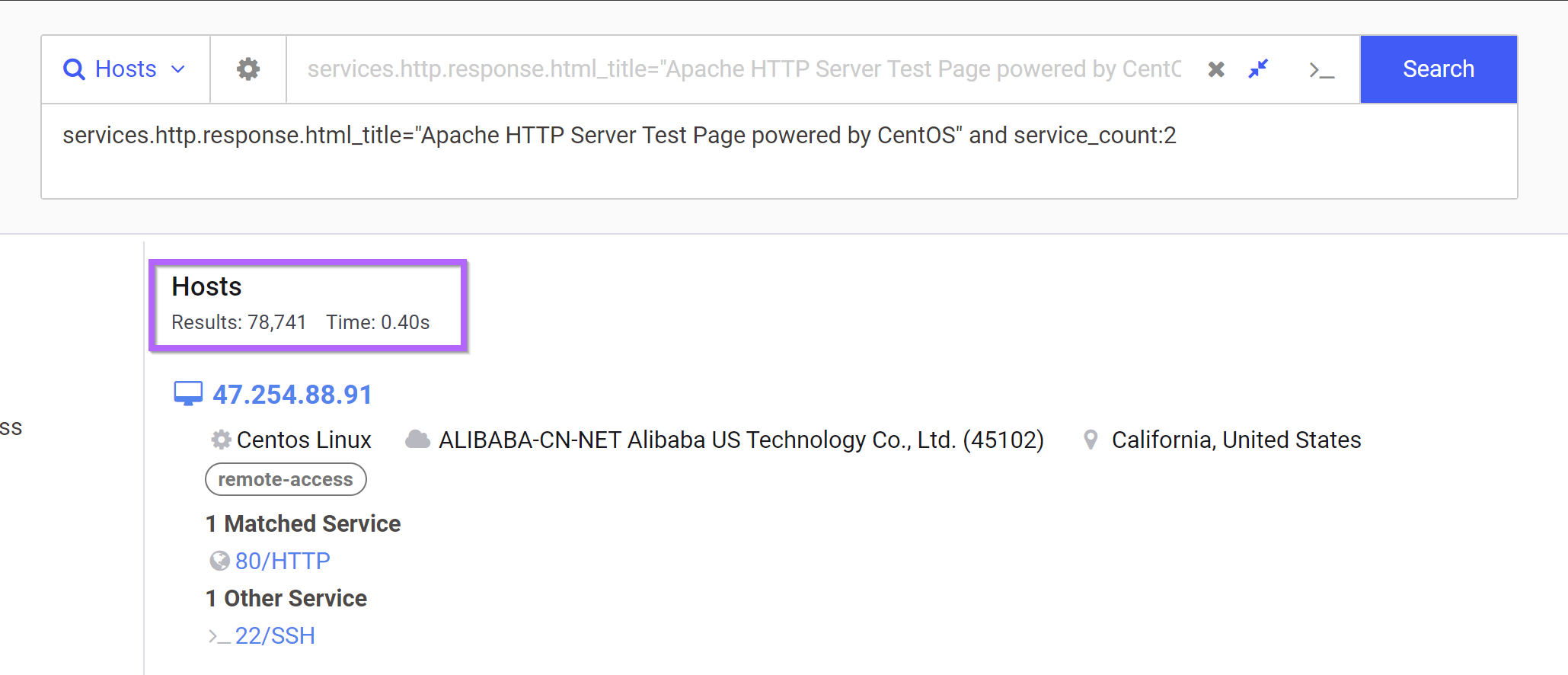 Identifying Suspected PrivateLoader Servers with Censys