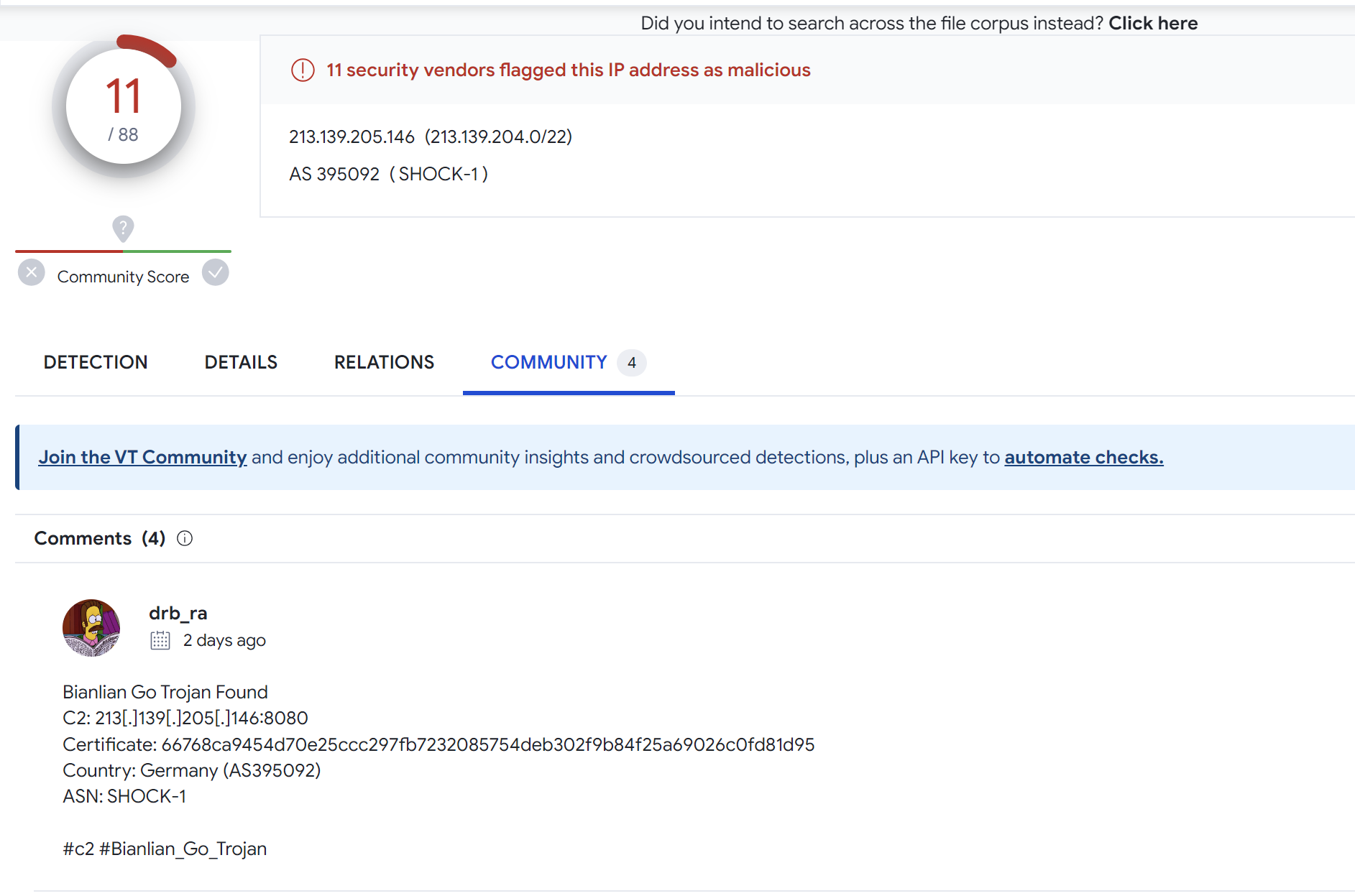 Building Advanced Threat Intel Queries Utilising Regex and TLS Certificates - (BianLian)