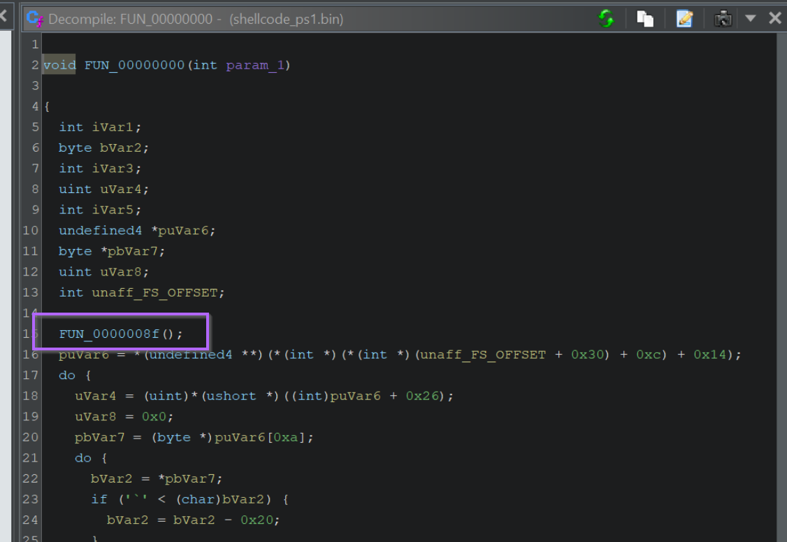 How to Use Ghidra to Analyse Shellcode and Extract Cobalt Strike Command & Control Servers