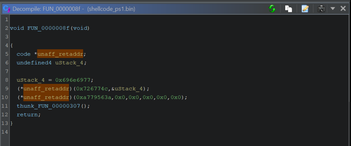 How to Use Ghidra to Analyse Shellcode and Extract Cobalt Strike Command & Control Servers