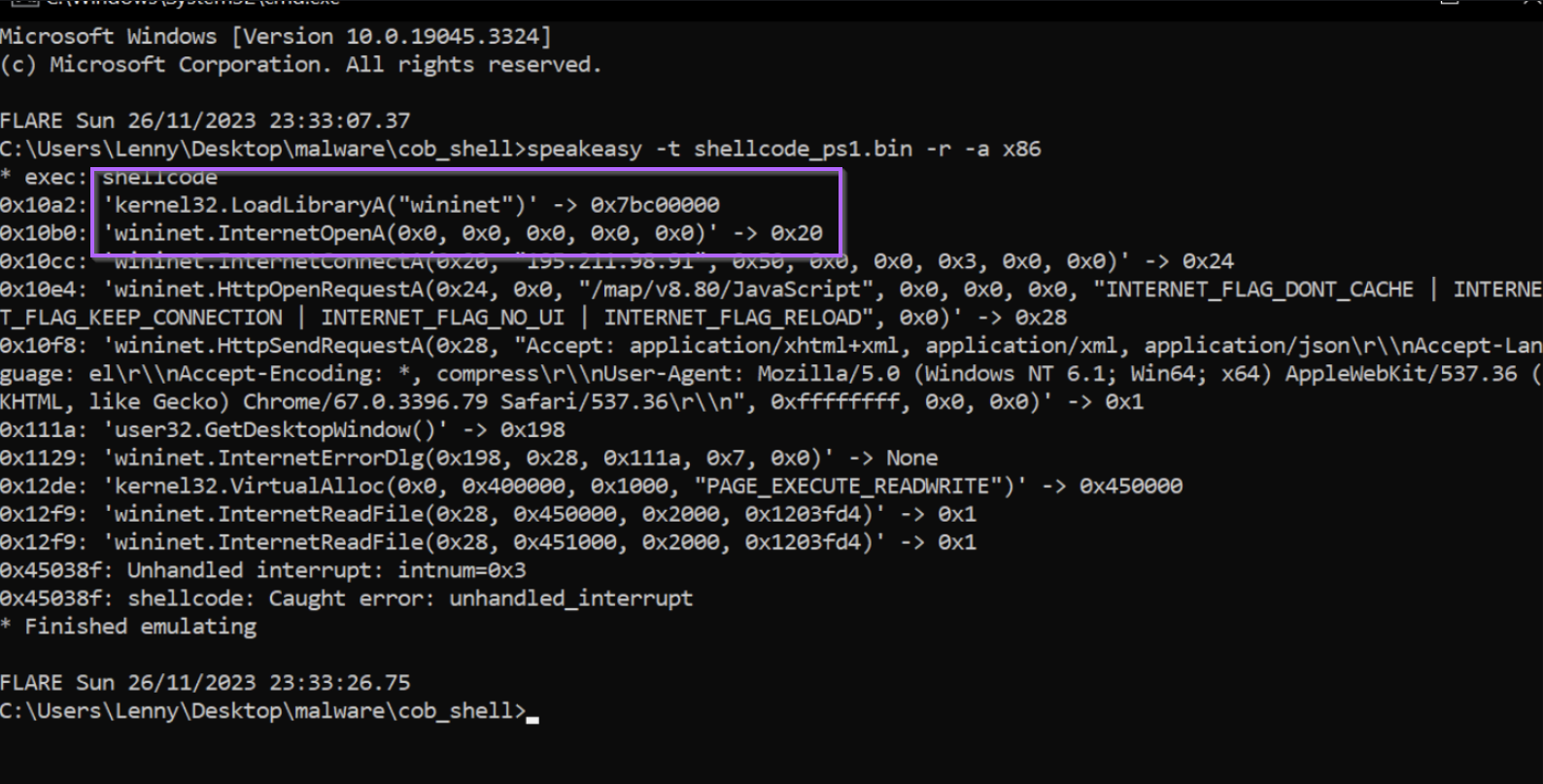 How to Use Ghidra to Analyse Shellcode and Extract Cobalt Strike Command & Control Servers