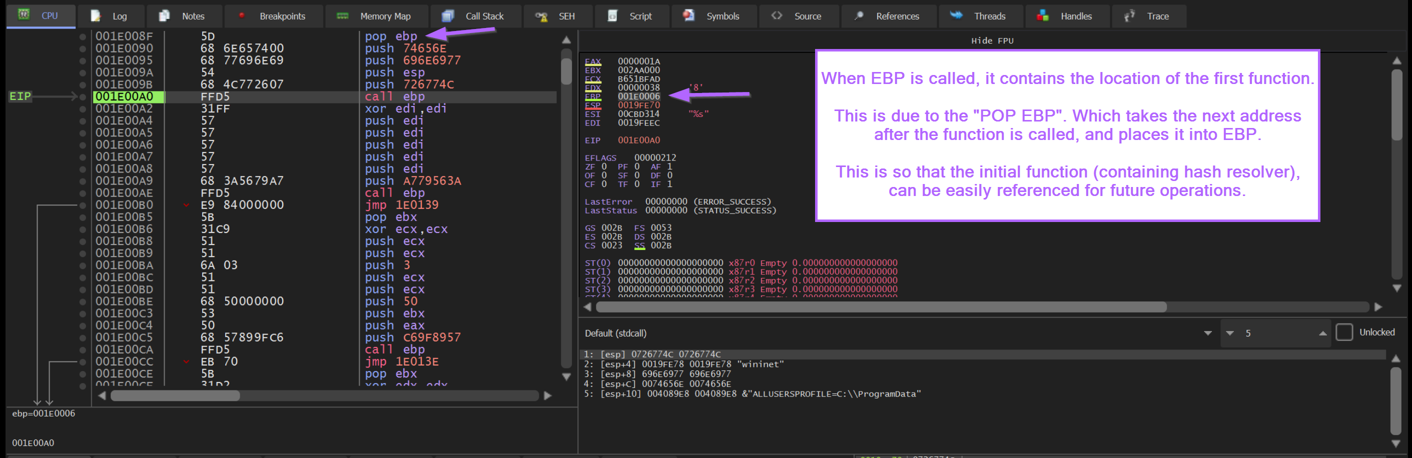 How to Use Ghidra to Analyse Shellcode and Extract Cobalt Strike Command & Control Servers