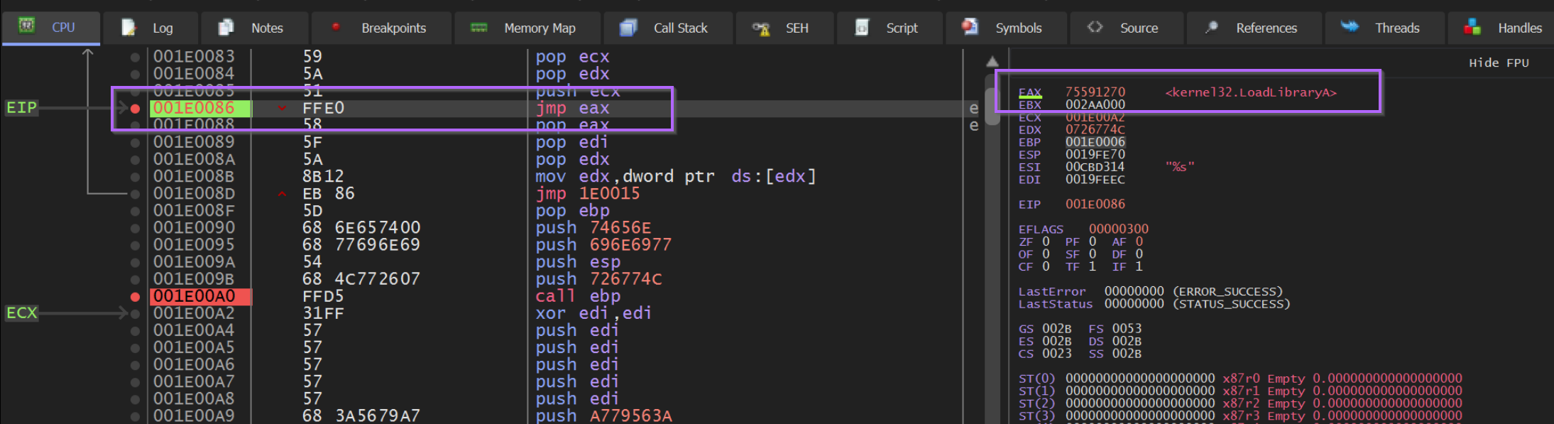 How to Use Ghidra to Analyse Shellcode and Extract Cobalt Strike Command & Control Servers