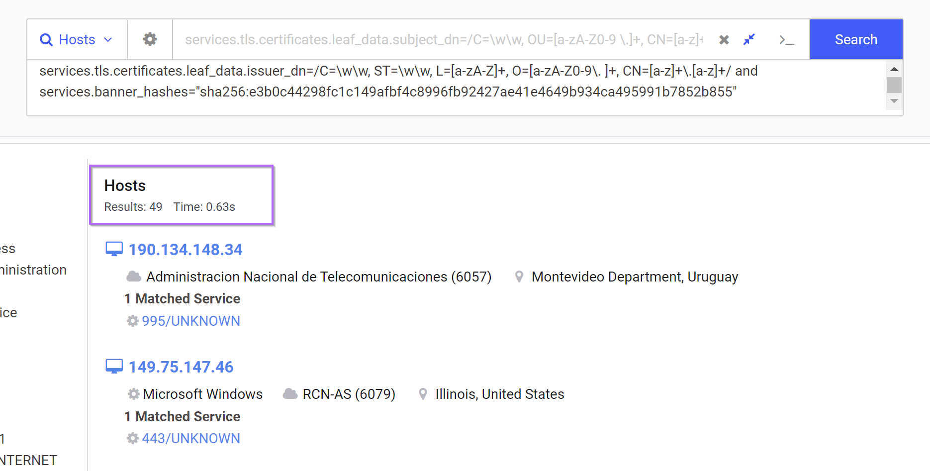 Advanced Threat Intel Queries - Catching 83 Qakbot Servers with Regex, Censys and TLS Certificates