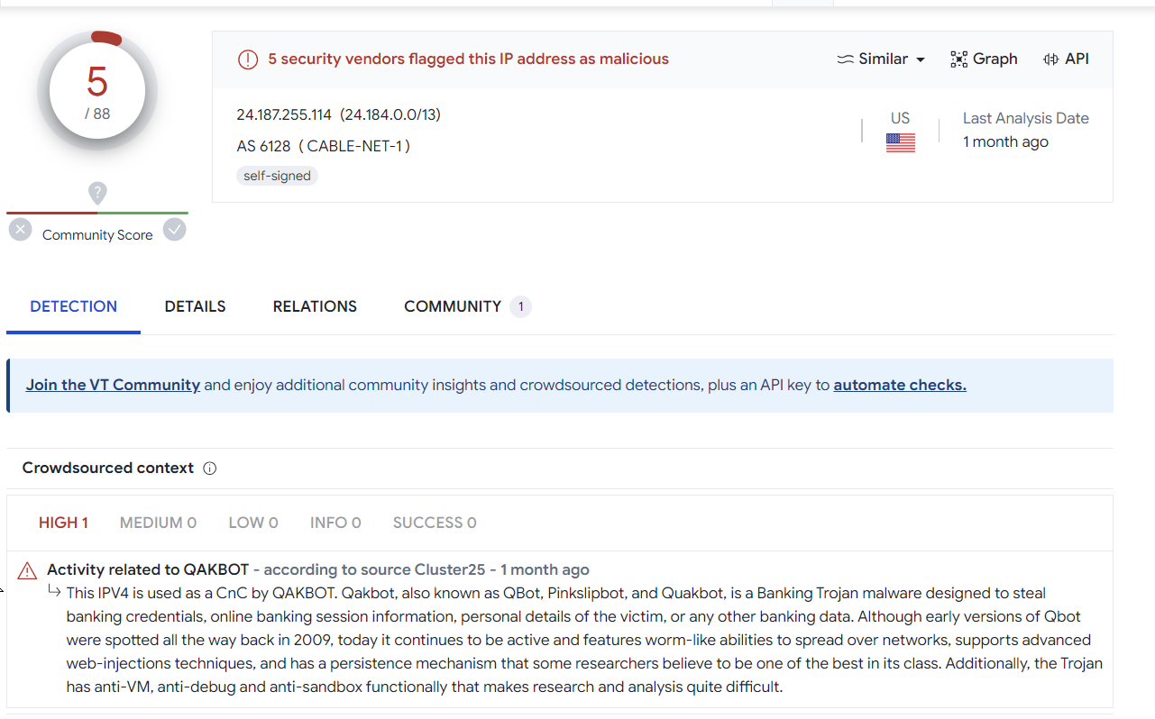 Advanced Threat Intel Queries - Catching 83 Qakbot Servers with Regex, Censys and TLS Certificates