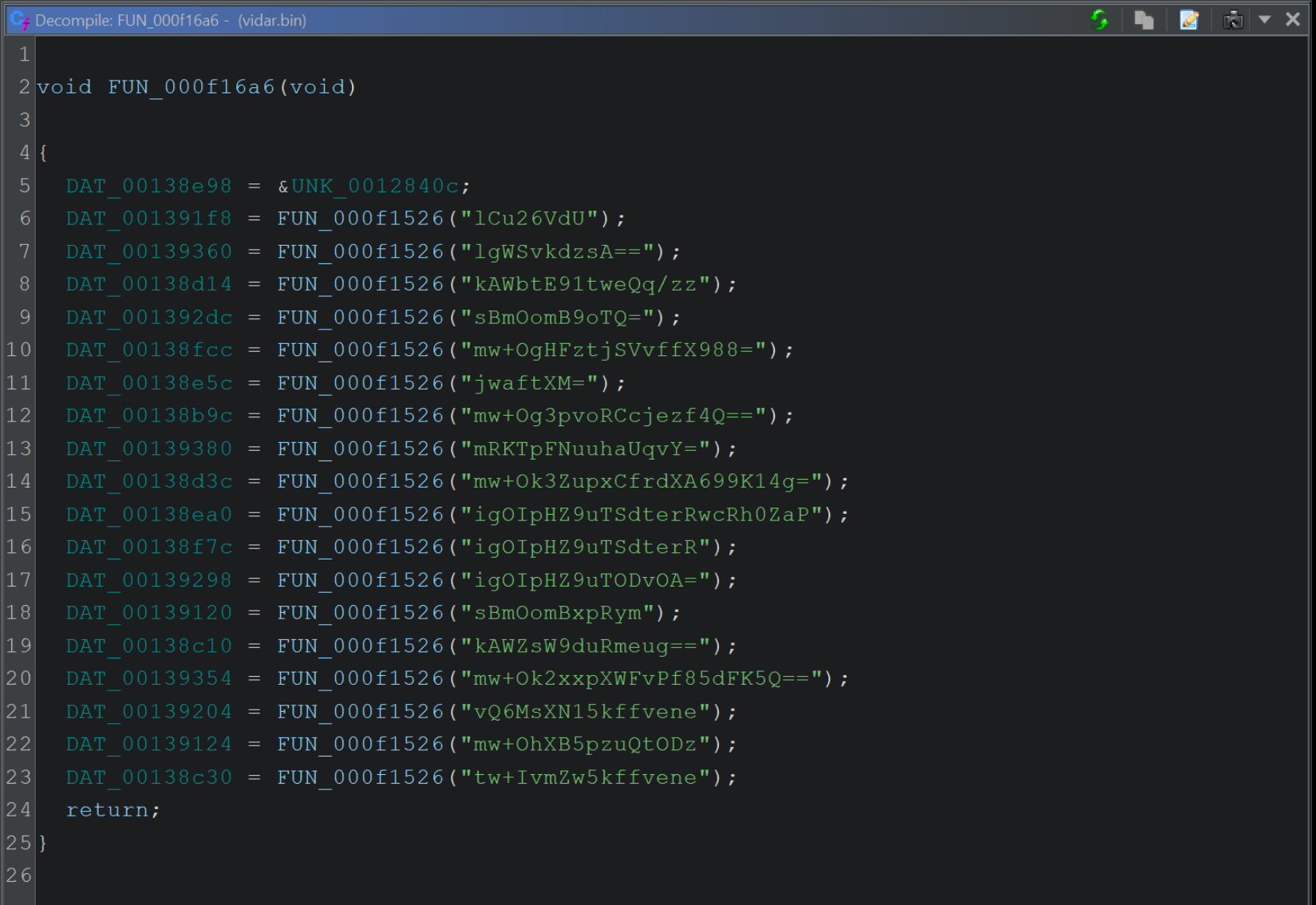 Ghidra Basics - Identifying, Decoding and Fixing Encrypted Strings