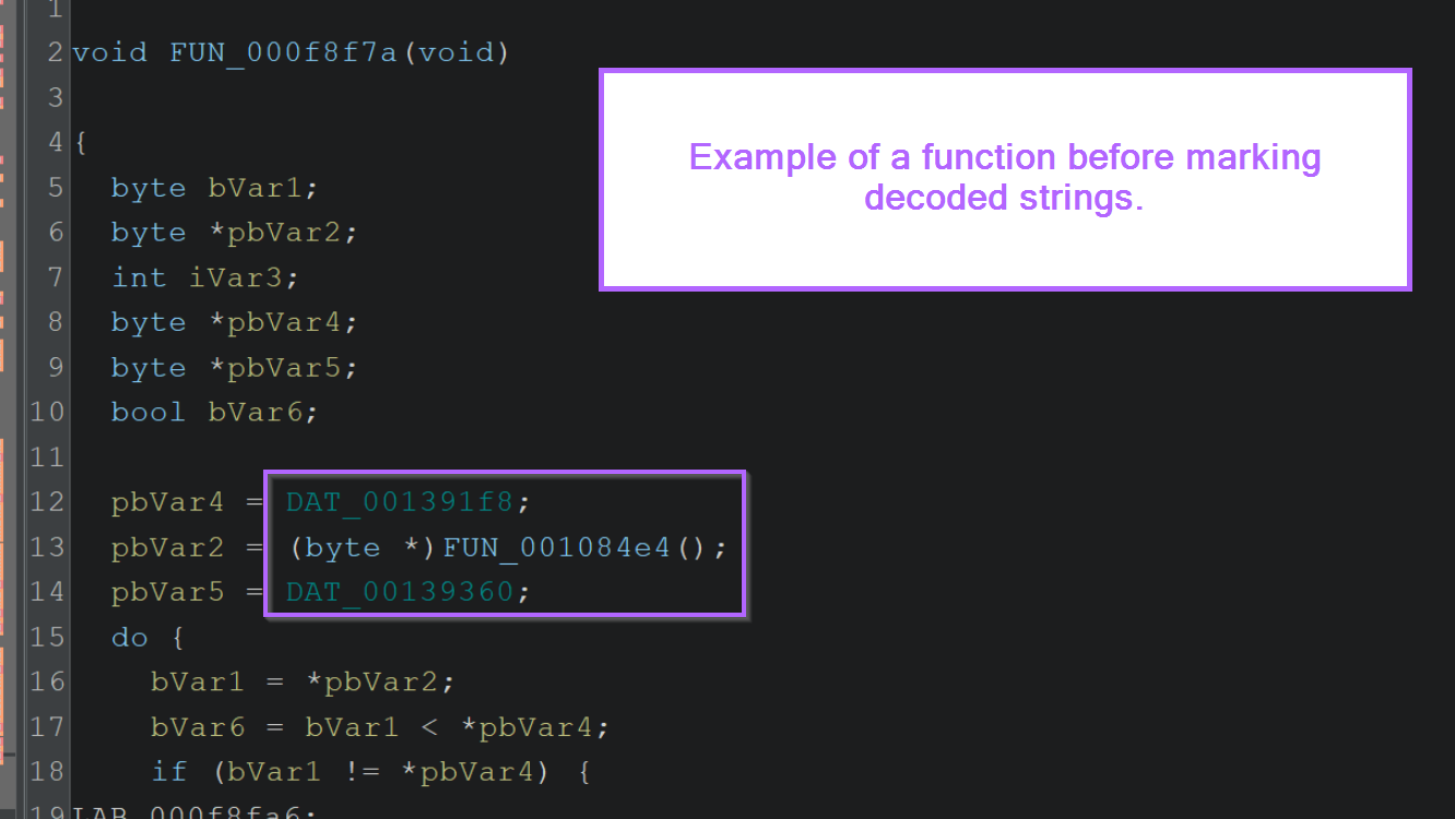 Ghidra Basics - Identifying, Decoding and Fixing Encrypted Strings