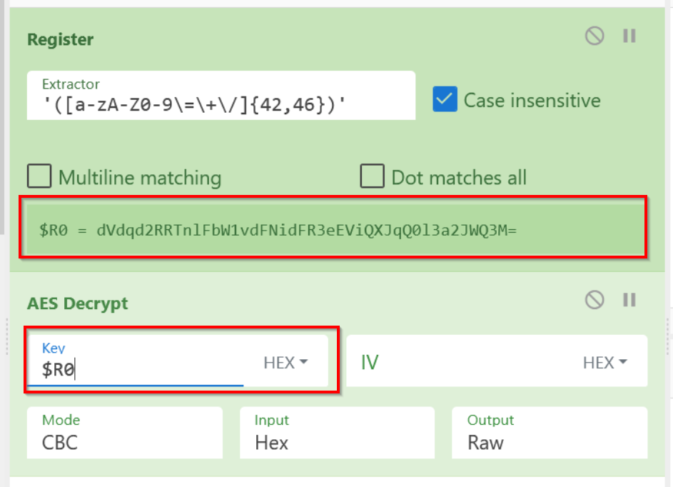 Advanced CyberChef Techniques for Configuration Extraction - Detailed Walkthrough and Examples