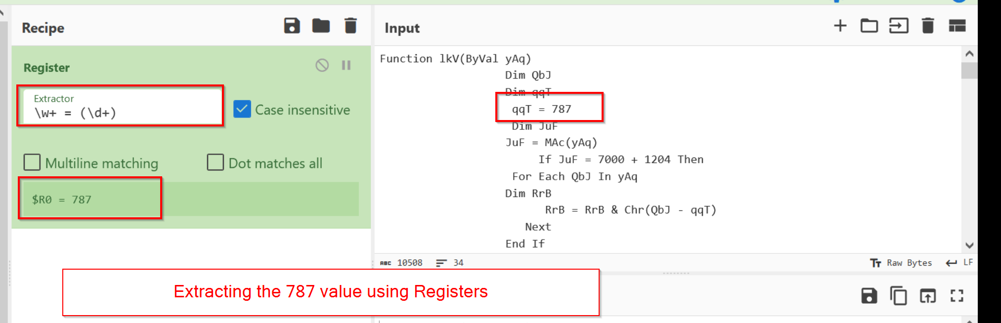 Advanced CyberChef Techniques for Configuration Extraction - Detailed Walkthrough and Examples