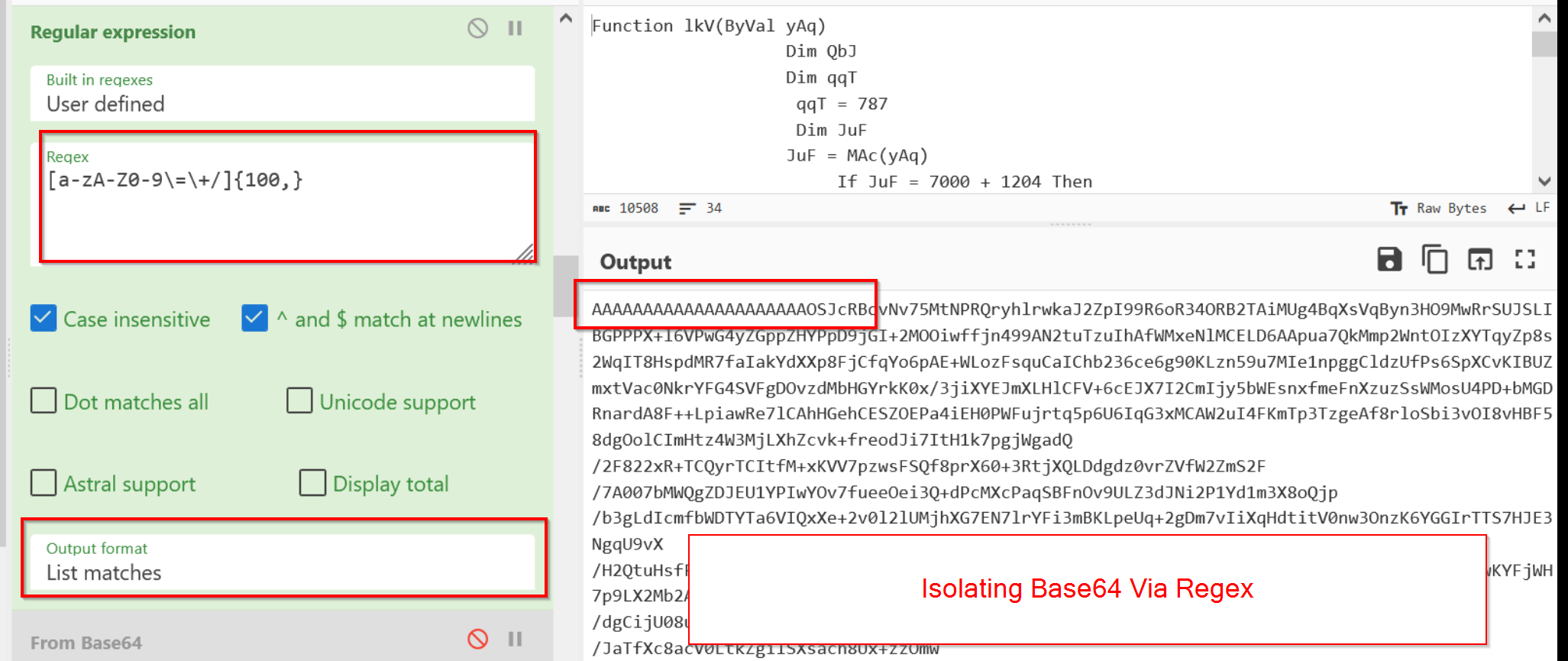 Advanced CyberChef Techniques for Configuration Extraction - Detailed Walkthrough and Examples