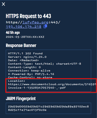 Passive DNS For Phishing Link Analysis - Identifying 36 Latrodectus Domains With Historical Records and 302 Redirects