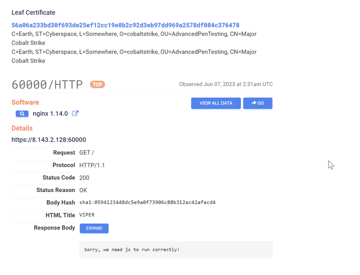 Practical Queries for Identifying Malware Infrastructure - Part 2